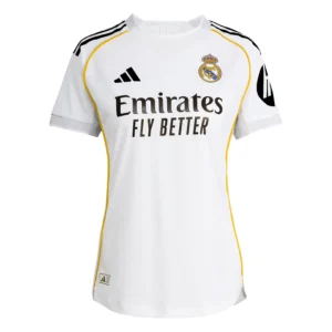 Real Madrid Womens Home Player Jersey 25/26 White