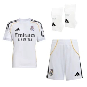 Real Madrid Youth Home Kit 25/26 White