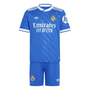Real Madrid Youth Third Kit 25/26 Blue